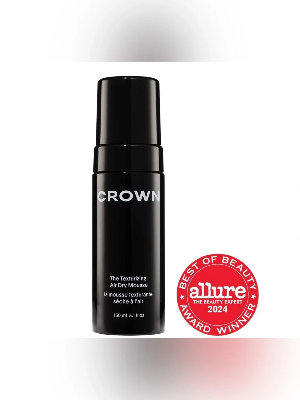 Crown The Texturizing Air Dry Hair Mousse Travel 🧳 Size